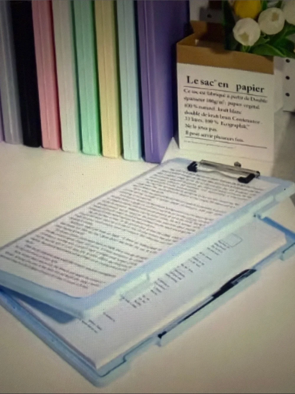 Pastel green Document Organizer Folder - Home Storage & Organization. 🆕